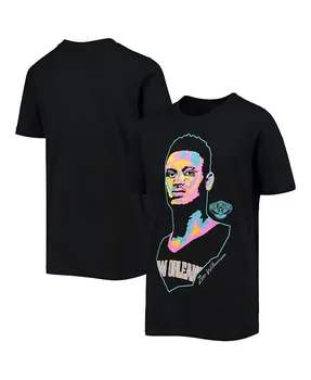 Черная футболка Big Boys Zion Williamson New Orleans Pelicans Artist Series Outerstuff, черный