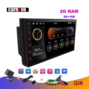 Автомагнитола Carnovo, 2 Din, Android 9,0, GPS, 2 + 16 Гб