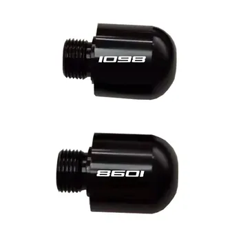 CNC Motorcycle Handlebar Ends Grips Slider for Ducati 1098/S/Tricolor 1098 Motorbike Handler Bar красный