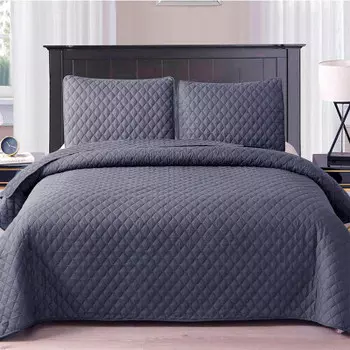 Save&amp;Soft покрывало 220*240 см темно серый