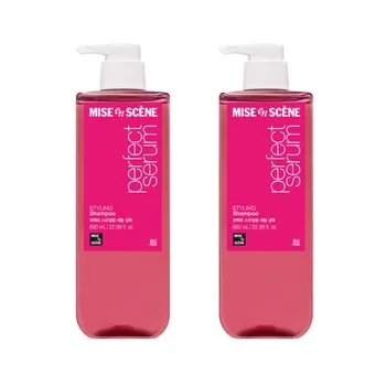 Mise En Scene Perfect Serum Styling Shampoo 680ml (Styling Professional / Golden Morocco Argan Oil) Шампунь для укладки волос