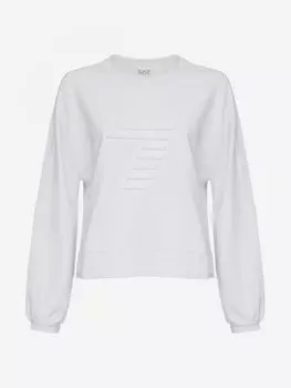Толстовка женская EA7 Sweatshirt, Белый