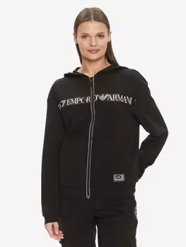 Толстовка женская EA7 Sweatshirt, Черный
