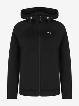 Толстовка женская PUMA Evostripe Full-Zip, Черный