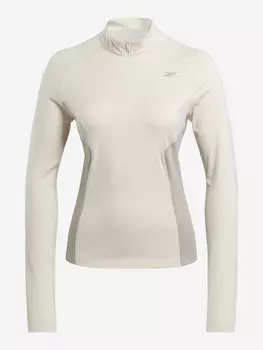 Толстовка женская Reebok Running, Бежевый