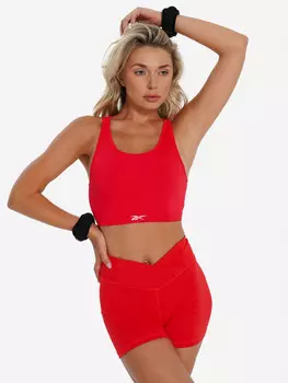 Топ бра спортивный Reebok Tulip Core, Красный