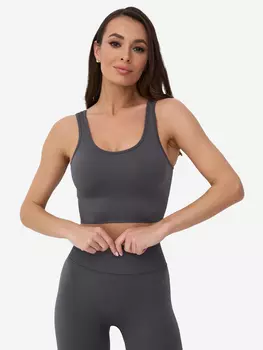 Топ женский "Sensation" YogaDress Seamless, Серый