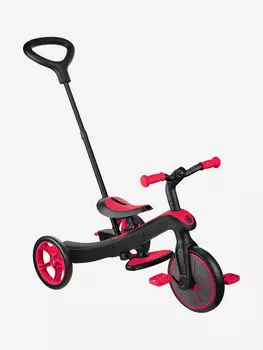 Трехколесный велосипед-беговел Globber TRIKE EXPLORER (3в1), Красный