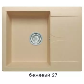 Кухонная мойка Polygran Gals-620 бежевый (27)
