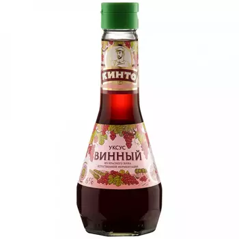 Уксус Кинто Винный из красного вина 6%, 250 мл