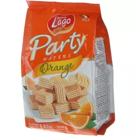 Вафли Gastone Lago party с апельсином, 250 г