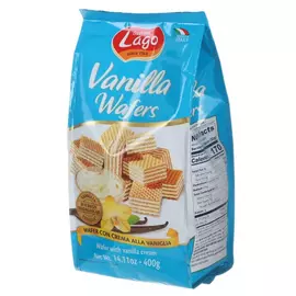 Вафли Gastone Lago wafers с ванилью, 400 г