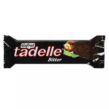 Вафли Sarelle с ореховым кремом в темном шоколаде, 35 г