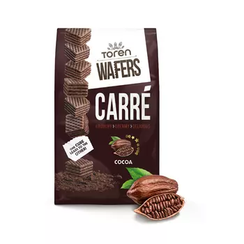 Вафли Toren Carre с шоколадным кремом 125 г