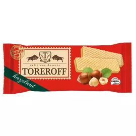 Вафли Toreroff лесной орех, 160 г