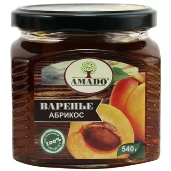 Варенье Amado из абрикоса 540 г