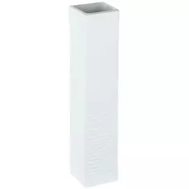 Ваза Ad trend Ceramic белая 8,5х8,5х39 см