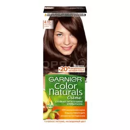 Краска для волос, Garnier, Color Naturals, 4.15, морозный каштан, 110 мл