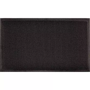 Коврик грязезащитный, 40х60х0.7 см, прямоугольный, серо-черный, Mesh mat Комфорт, ComeForte, MM-02