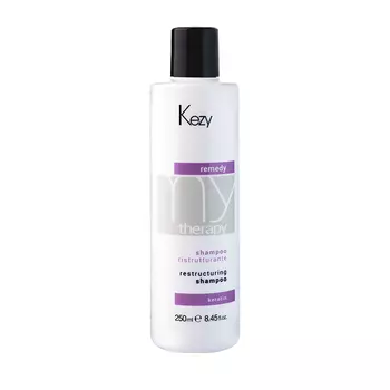 KEZY Шампунь реструктурирующий с кератином / Restructuring shampoo 250 мл