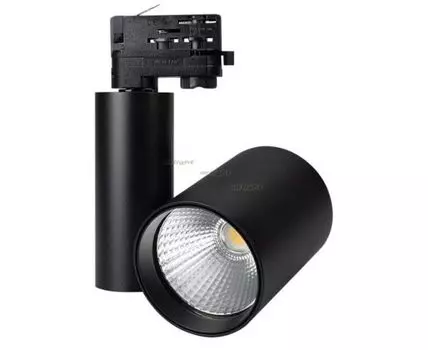 Трековый светильник Arlight трехфазный LGD-SHOP-4TR-R100-40W Cool SP7500-Fish (BK, 24 deg)