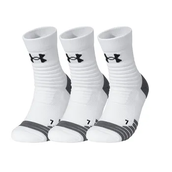 Under Armour Носки до середины голени унисекс, комплект, белые, серые