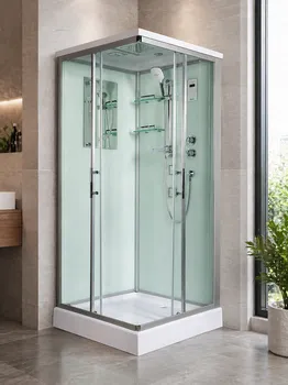 Душевая кабина Weltwasser WW500 Laine 1004 100х100 10000003269 профиль хром, стекло прозрачное