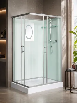 Душевая кабина Weltwasser WW500 Laine 1201 120х90 10000003270 профиль хром, стекло прозрачное