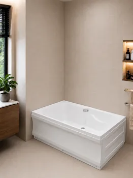 Ванна акриловая прямоугольная River Wemor 150/85/55 S (10000005547)