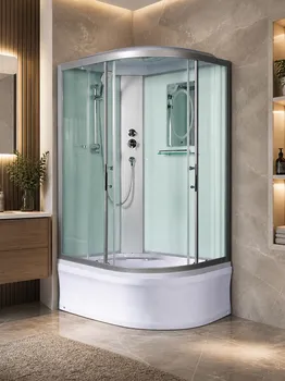Душевая кабина WeltWasser WW500 Halle 1202 120x90 L 10000003251 профиль хром, стекло прозрачное