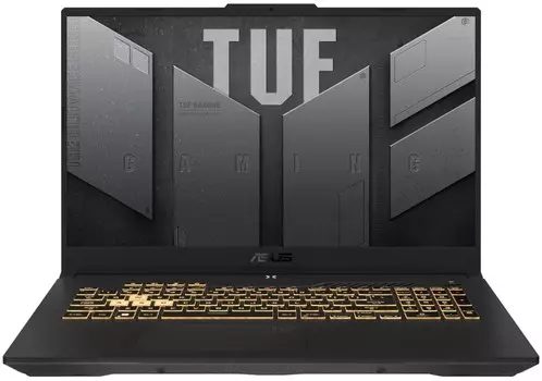 Ноутбук ASUS TUF Gaming F17 FX707ZC4-HX119 90NR0GX1-M008D0 i5-12500H/16GB/512GB SSD/GeForce RTX 3050 4GB/17.3"/WiFi/BT/cam/noOS/grey