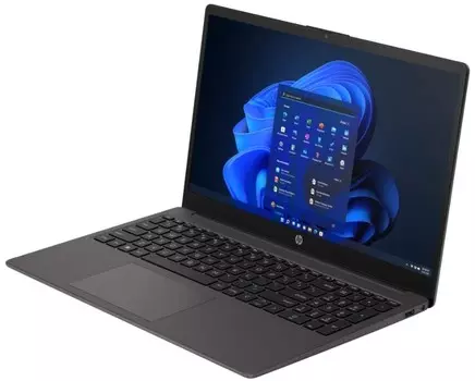 Ноутбук HP 255 G10 AK9X4AT Ryzen 5 7530U/16GB/1TB SSD/15.6 FHD IPS AG/WiFi/BT/Cam/DOS/dark ash silver