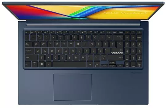 Ноутбук ASUS Vivobook 15 X1504V (X1504VA-BQ2545) 90NB10J1-M03400 i5-1334U/16GB/512GB SSD/Iris Xe Graphics/15.6" FHD IPS/WiFi/BT/Cam/noOS/quiet blue