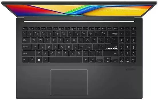 Ноутбук ASUS VivoBook Go 15 E1504FA-BQ038W Ryzen 5 7520U/8GB/512GB SSD/Radeon graphics/15.6" FHD IPS/WiFi/BT/cam/Win11Home/черный
