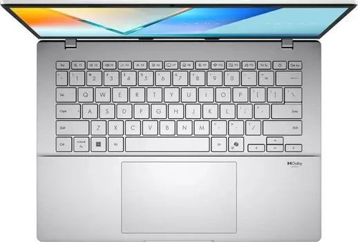 Ноутбук ASUS VivoBook S14 S3407CA-LY098 90NB16J1-M00770 U5-225H/16GB/512GB SSD/Arc Graphics/14" IPS WUXGA/WiFi/BT/Cam/noOS/silver