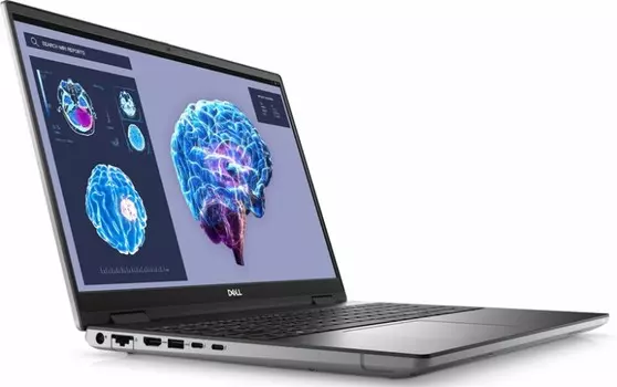 Ноутбук Dell Precision 7680 7680-7314 i7-13850HX/32GB/1TB SSD/GeForce RTX 3500/16" UHD+ AG/Linux/grey