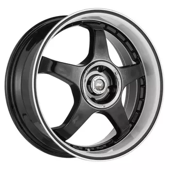 Диск колесный RW H-115 7xR17 5x112 ЕТ40 ЦО66.6 черный глянцевый 86305233757
