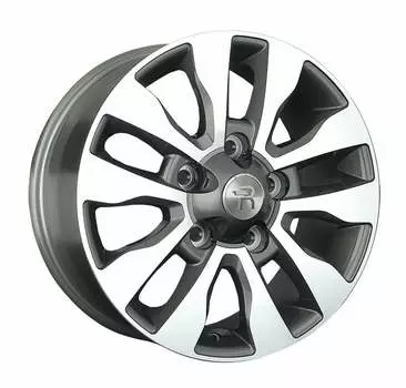 Диск колесный Replay TY77 8.5xR20 5x150 ET58 ЦО110.1 серый глянцевый с полированной лицевой частью 081768-180666009