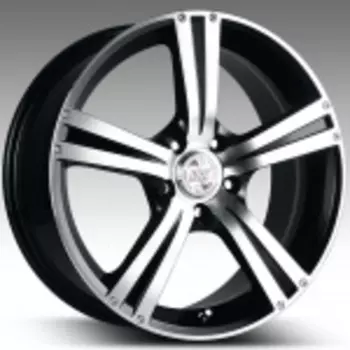 Диск колесный RW H-326 6.5xR15 5x114.3 ЕТ40 ЦО67.1 черный глянцевый 85878217260