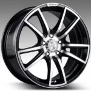 Диск колесный RW H-411 6.5xR15 5x100 ЕТ35 ЦО67.1 черный глянцевый 85659859670