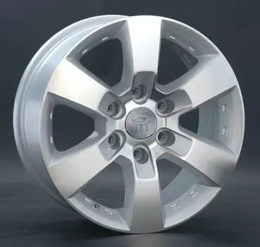 Диск колесный Replay TY83 7,5xR17 6x139,7 ET30 ЦО106,1 серебристый с полированной лицевой частью 020287-040264007