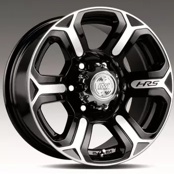 Диск колесный RW H-427 8xR17 6x139.7 ЕТ10 ЦО110.5 черный глянцевый 87513327965
