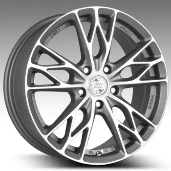 Диск колесный RW H-487 7xR16 5x105 ЕТ40 ЦО56.6 темно серый матовый 86001769652