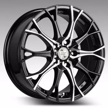 Диск колесный RW H-530 7xR17 5x105 ЕТ40 ЦО56.6 черный глянцевый 86002508338