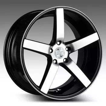 Диск колесный RW H-561 8xR18 5x112 ЕТ45 ЦО67.1 черный глянцевый 86177154639
