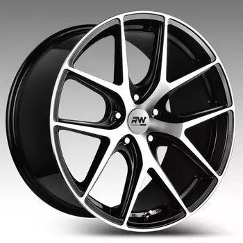 Диск колесный RW H-762 8.5xR19 5x114.3 ЕТ35 ЦО60.1 черный матовый 87540535160