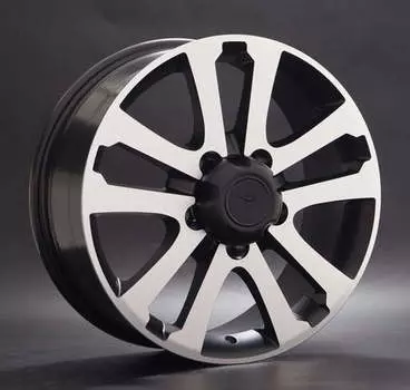 Диск колесный Replay UZ1 7xR18 5x139,7 ET35 ЦО108,5 черный матовый с полированной лицевой частью 033661-070700014