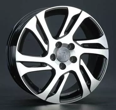 Диск колесный Replay V21 7,5xR17 5x108 ET55 ЦО63,3 черный глянцевый с полированной лицевой частью 080854-040047006