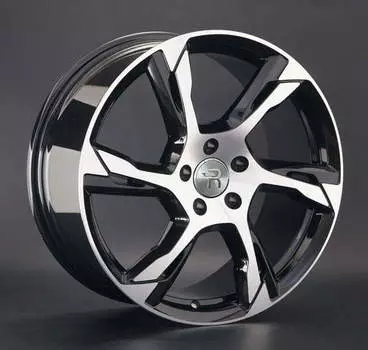 Диск колесный Replay V34 8xR18 5x108 ET42,5 ЦО63,3 черный глянцевый с полированной лицевой частью 036423-040047006