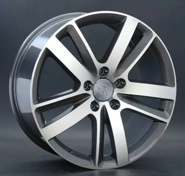 Диск колесный Replay V40 8xR18 5x108 ET55 ЦО63,3 серый глянцевый с полированной лицевой частью 043805-040719006